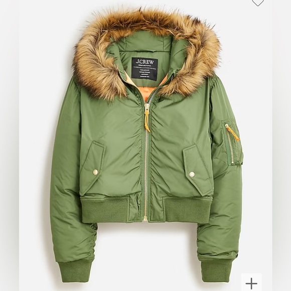 J. Crew Jackets & Blazers - NEW J Crew Ruched puffer jacket with PrimaLoft®!!!